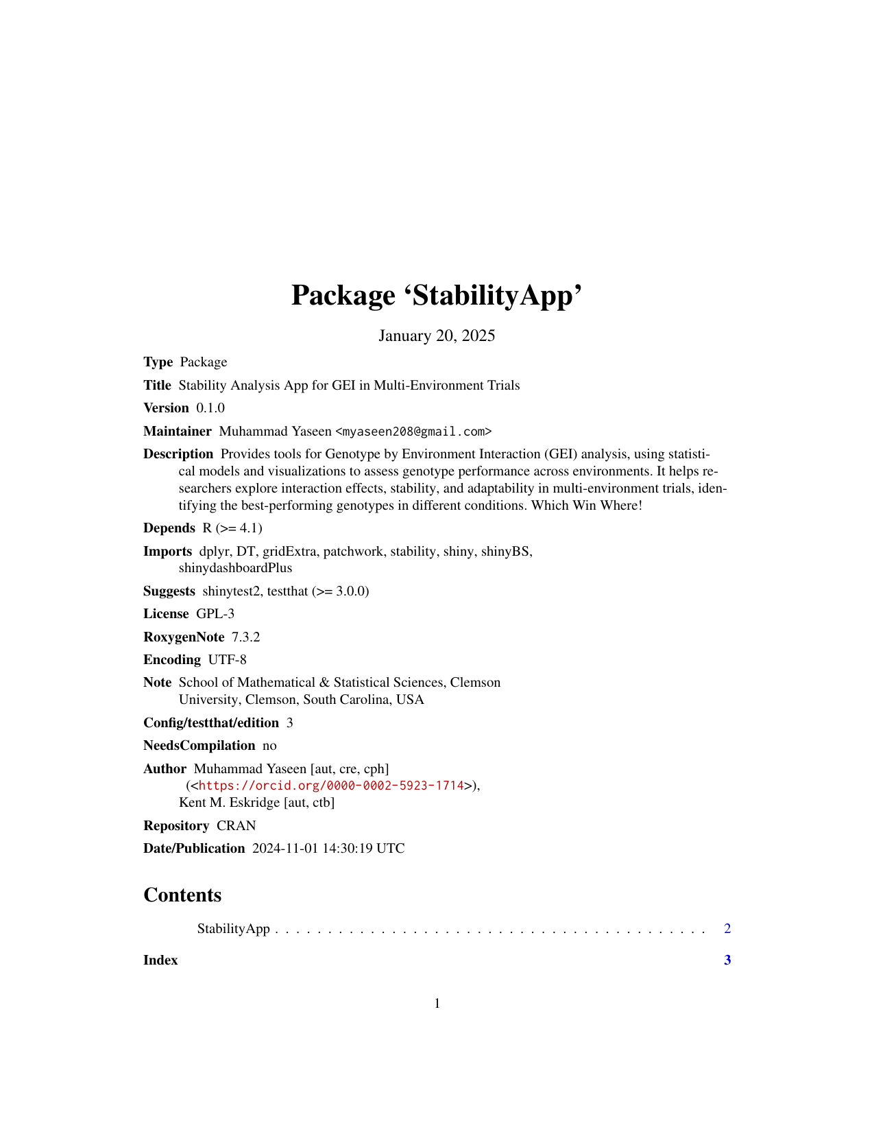 StabilityApp